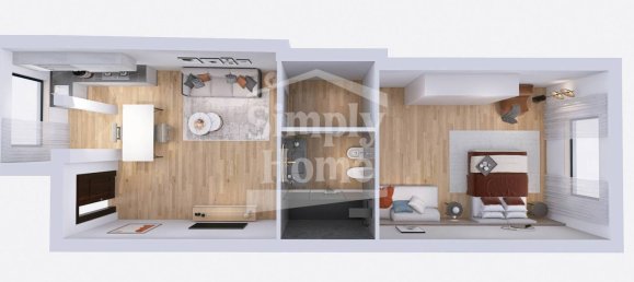 1 bedroom Apartment in Turin, Italy No. 191910 3