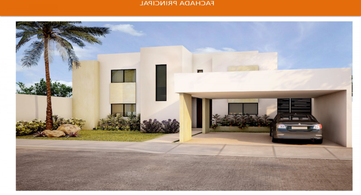 Дом с 3 спальнями в Мерида, Мексика № 24743