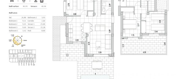 3 bedrooms Villa in La Florida, Spain No. 7213 19