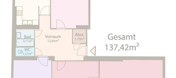 Квартира с 4 комнатами в Швехат, Австрия № 257154 7