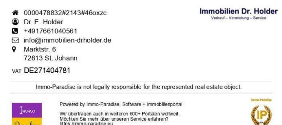 3 Schlafzimmer Haus in Reutlingen, Germany, Nr. 54957 2