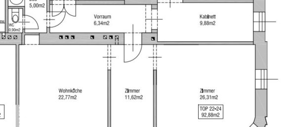 4 rooms Apartment in Meidling, Austria No. 18976 15