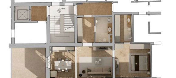 3 rooms Apartment in Florence, Italy No. 44481 35