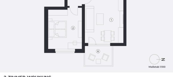 Apartamento de 2 habitaciónes en Saalekreis, Germany No. 100599 17