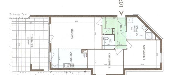 Apartamento T2 em Strasbourg, France N.º 242549 18