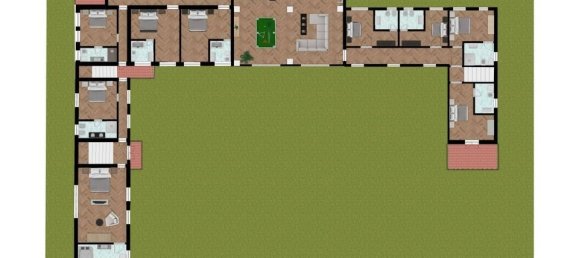 10 rooms House in Costigliole d'Asti, Italy No. 17979 45