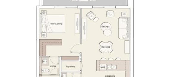 Apartamento T1 em Mohammed Bin Rashid City, UAE N.º 55357 11