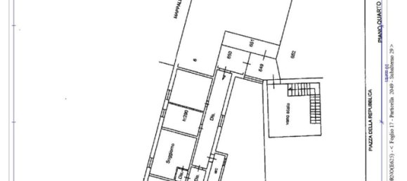 Apartamento de 4 habitaciónes en Livorno, Italy No. 200070 33