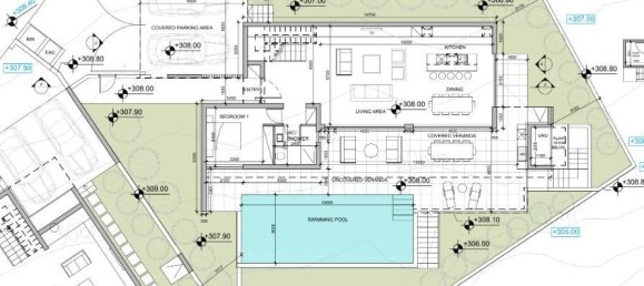 3 غرف نوم منزل في Konia, Cyprus رقم 9889 4