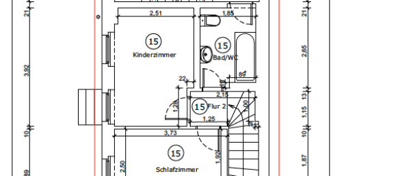Дуплекс с 2 спальнями в Вайсензе, Германия № 274945 16