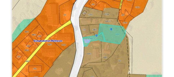  قطعة أرض في Krumpendorf am Worthersee, Austria 1515متر مربع رقم 155475 8