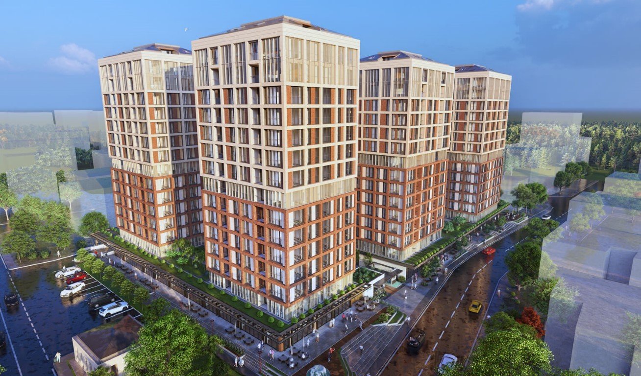 Квартира с 2 комнатами в Кадыкёй, Турция № 41121