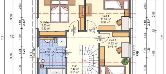 3 rooms House in Brandenburg, Germany No. 107815 5