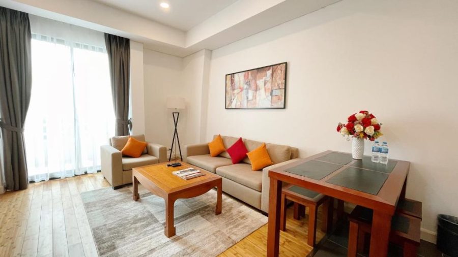 1 dormitorio apartamento en alquiler en Hoan Kiem, Ha Noi, Vietnam № 13584
