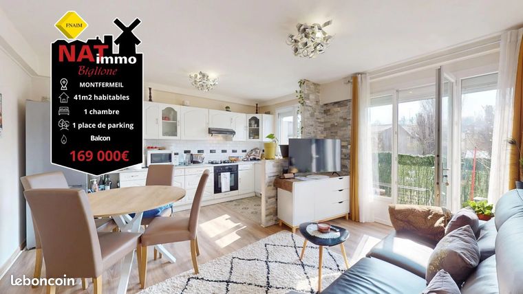 1 bedroom Apartment in Montfermeil, France No. 363969