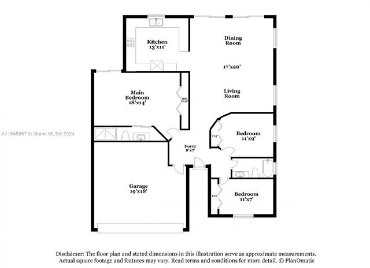 Casa de 3 dormitorios en Miami, USA No. 358381