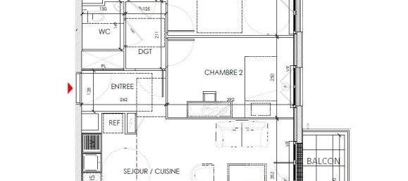 2 Schlafzimmer Wohnung in Clamart, France, Nr. 168973 9