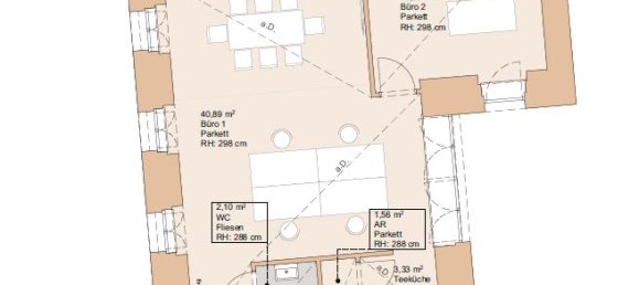 3-Zimmer Büro in Leopoldstadt, Austria, Nr. 91752 18
