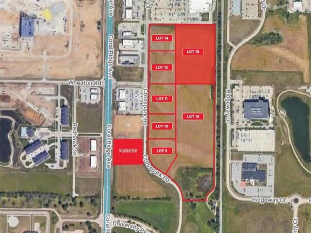  قطعة أرض في Coralville, USA رقم 482044