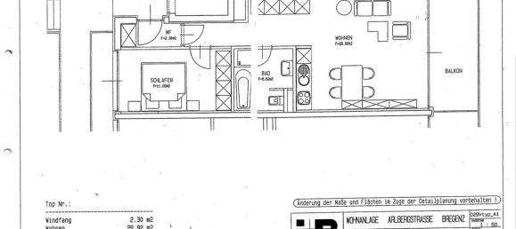 2 rooms Apartment in Bregenz, Austria No. 209416 4