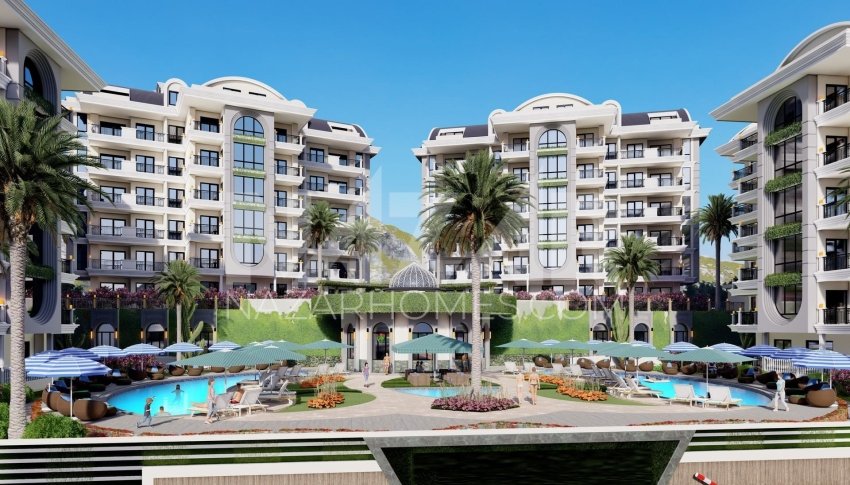 Apartment 3+1 in Alanya, Turkey No. 14462