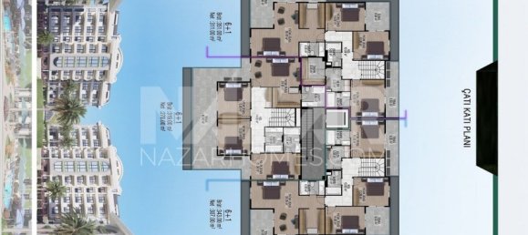 Apartment 3+1 in Alanya, Turkey No. 14462 22