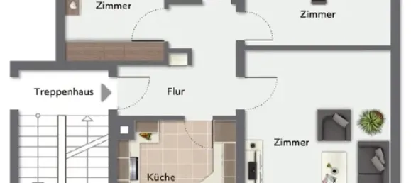 3-Zimmer Wohnung in Karlsruhe, Germany, Nr. 289227 16