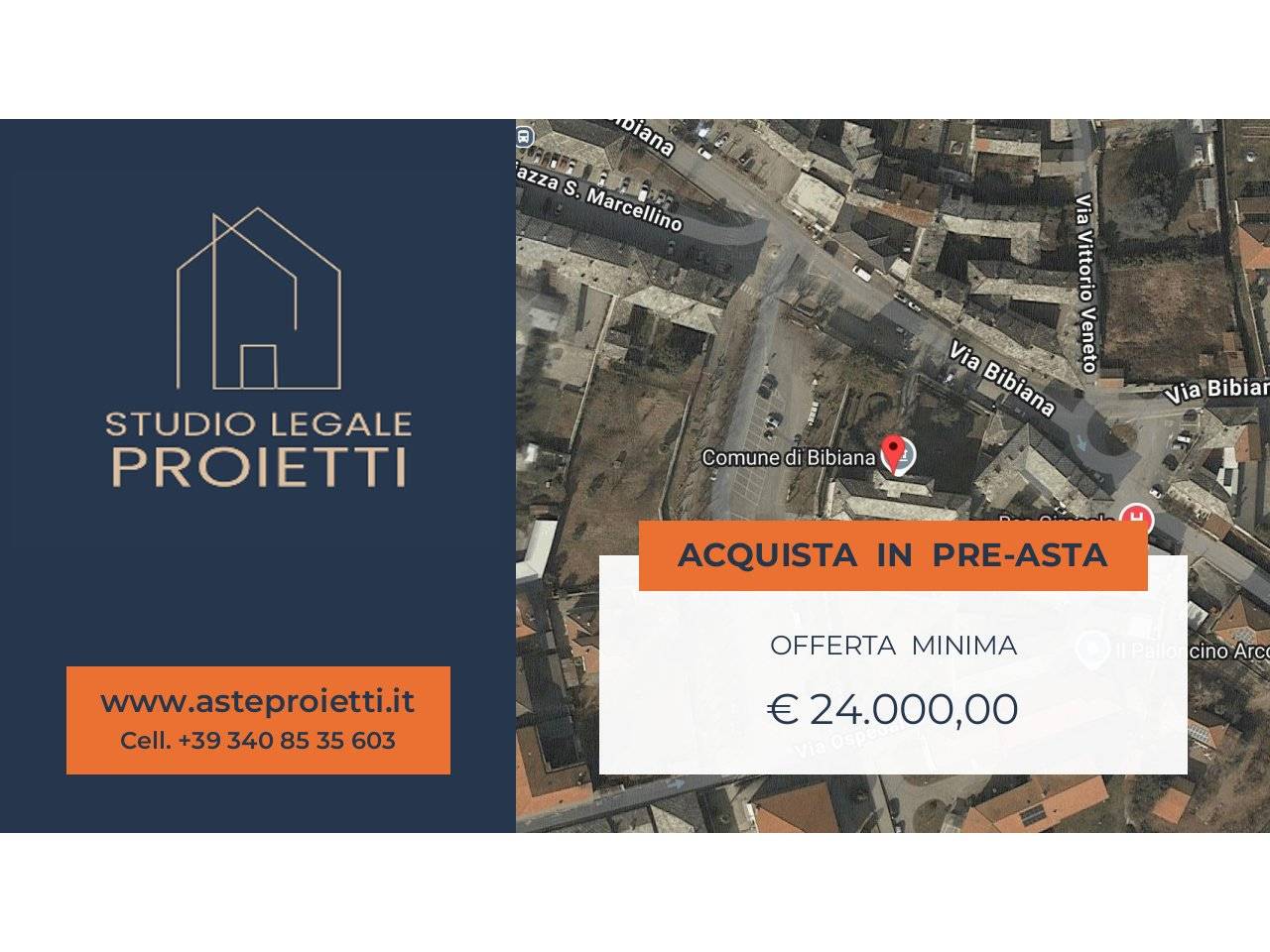 2 غرف نوم شقة في Bibiana, Italy رقم 306196