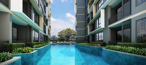 2 Schlafzimmer Eigentumswohnung in Pattaya, Thailand, Nr. 2224 3