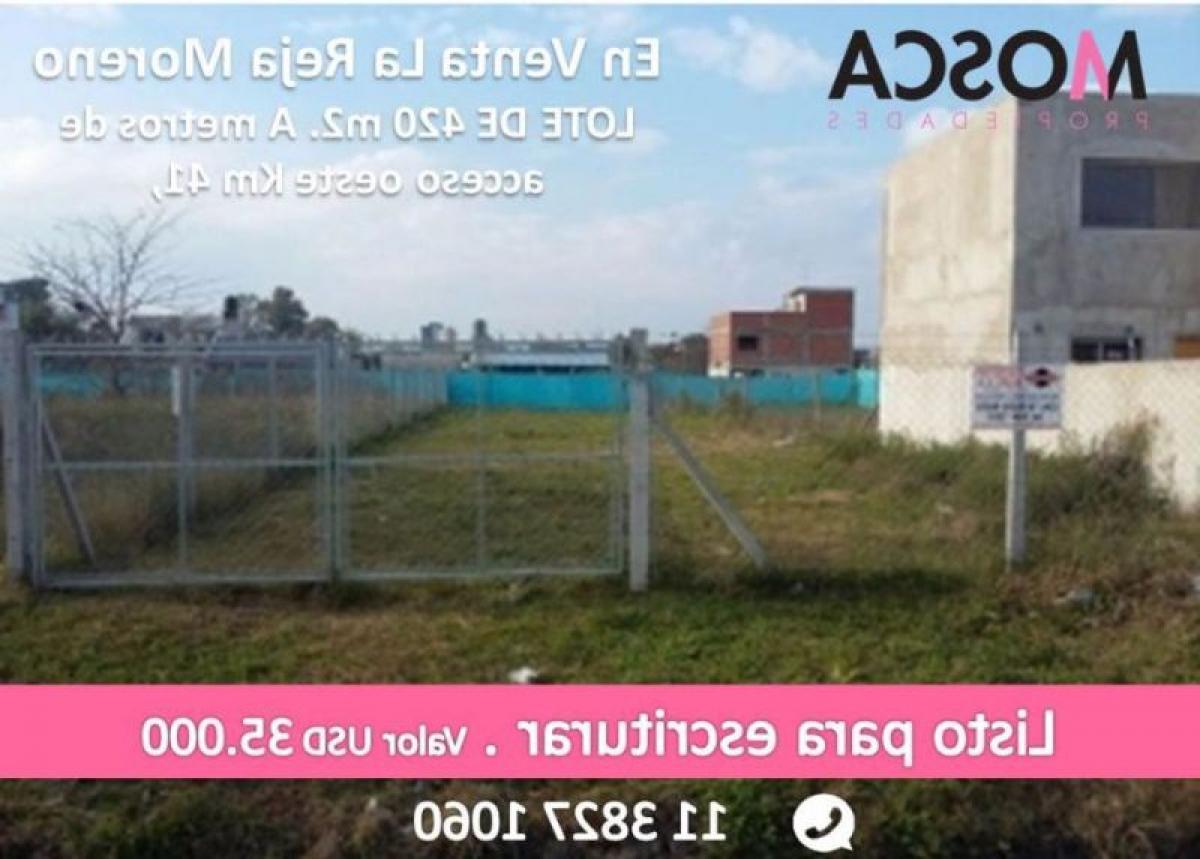 Grundstück in Moreno, Argentina, Nr. 43266