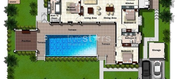 3 chambres Café / restaurant à Hua Hin, Thailand No. 7621 7