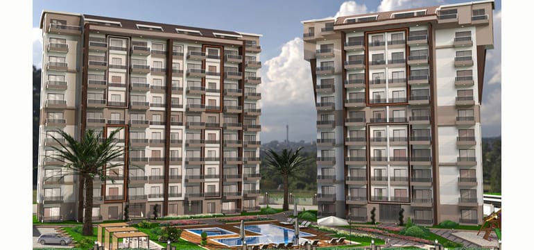 Apartment 1+1 in Gazipasa, Turkey No. 3379