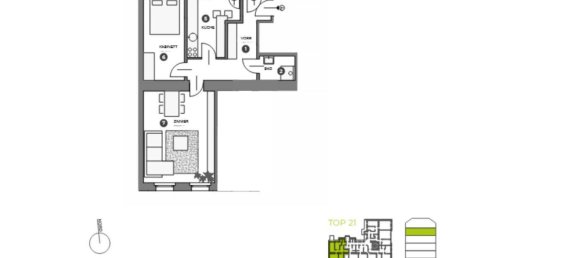 2 rooms Apartment in Penzing, Austria No. 241717 16