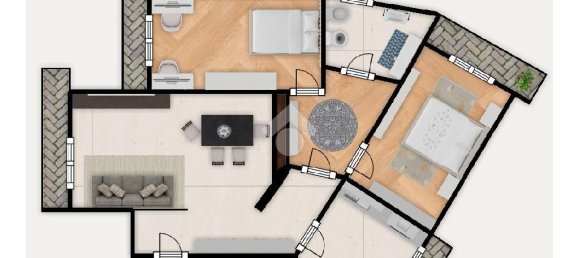 3-salle Appartement à Magenta, Italy No. 133401 23