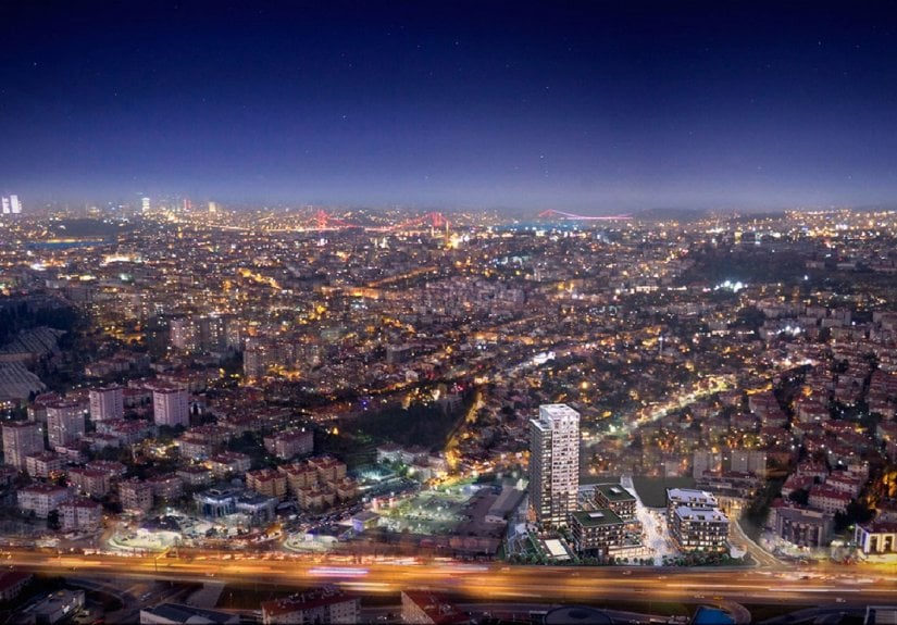 Apartamento 1+2 em Istanbul, Turkey N.º 7646