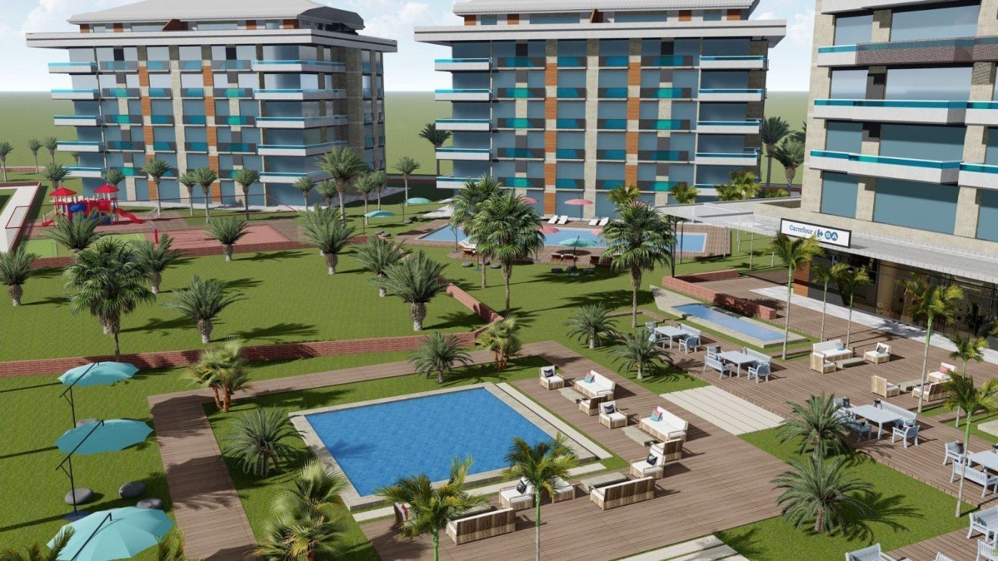 Appartement 1+1 à Gazipasa, Turkey No. 31332