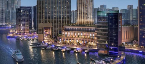 Квартира с 1 спальней в Дубай Марина, ОАЭ № 121599 2