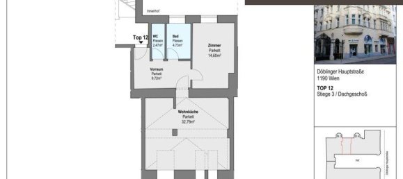 2 rooms Apartment in Dobling, Austria No. 68562 9