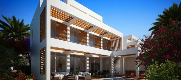 Вилла с 4 спальнями в Aquamarine Coastal Villas, Героскипу, Кипр № 17302 3