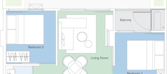 2 bedrooms Condo in SKYPARK Phuket, Thailand No. 27614 4