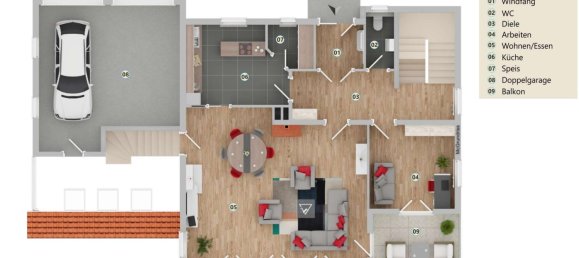 6 غرف نوم منزل في Coburg, Germany رقم 242407 20