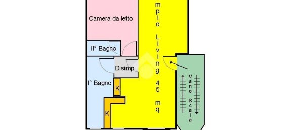 1 غرف نوم شقة في Sesto San Giovanni, Italy رقم 314255 3