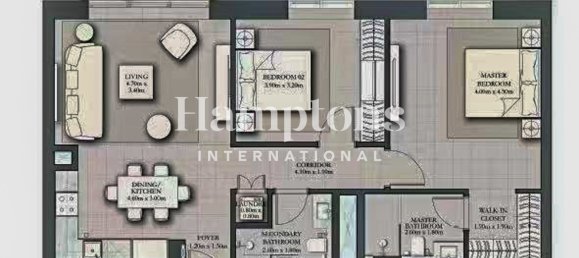 Apartamento T2 em Dubai Hills Estate, UAE N.º 181961 13