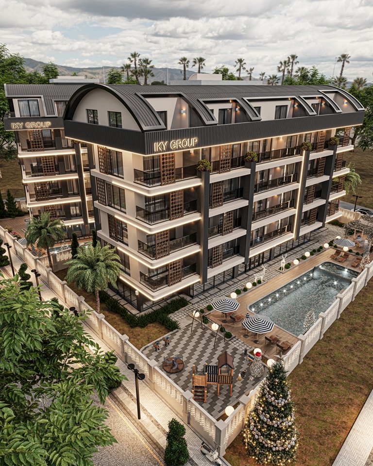 Apartamento de 3+1 en Alanya, Turkey No. 19741