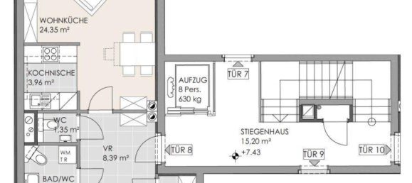 3 rooms Apartment in Ottakring, Austria No. 220616 12
