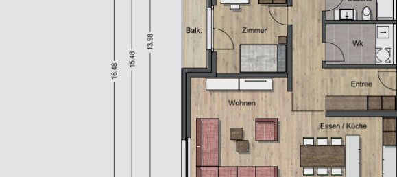 Apartamento T3 em Stalden (VS), Switzerland N.º 279 12