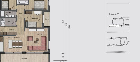 Apartamento T3 em Stalden (VS), Switzerland N.º 279 11