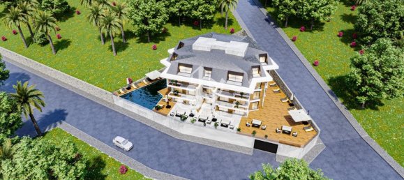 Apartamento 2+1 em Alanya, Turkey N.º 8417 5