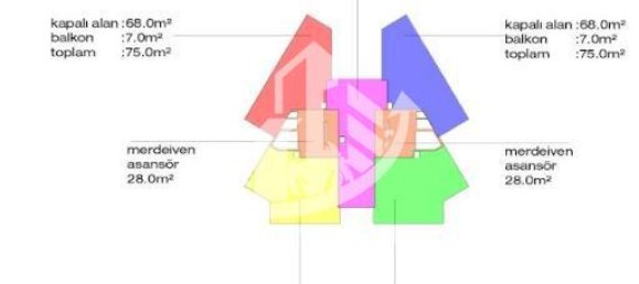 Apartamento 2+1 em Alanya, Turkey N.º 8417 8