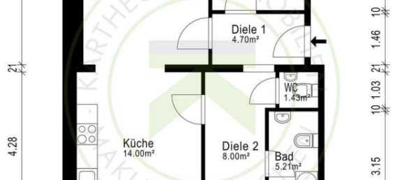 3 Schlafzimmer Wohnung in Mettmann, Germany, Nr. 274960 7